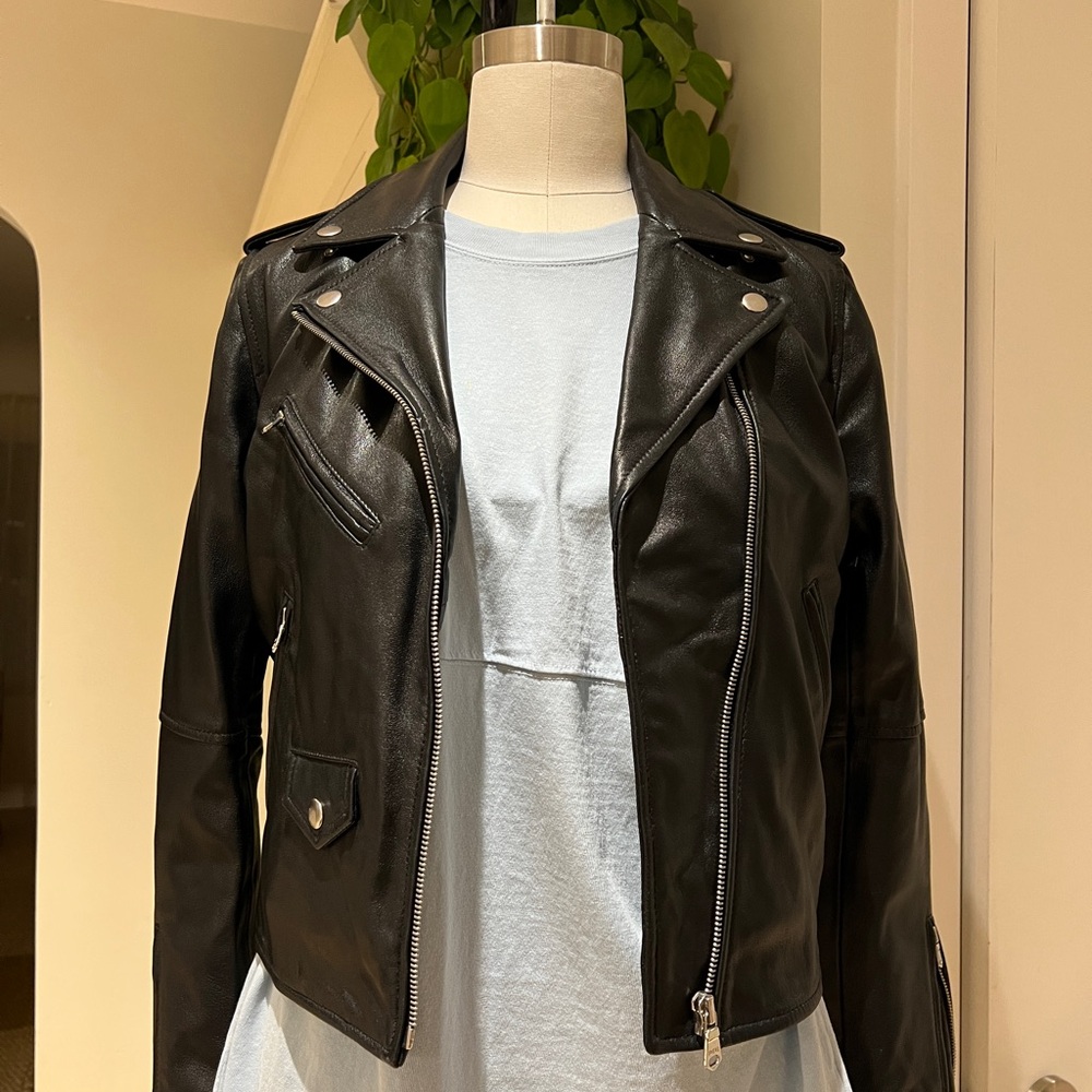 Levi's Black Leather Jacket